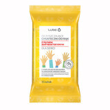 Luba Antibacterial liquid hand wipes for children, 15 pieces
