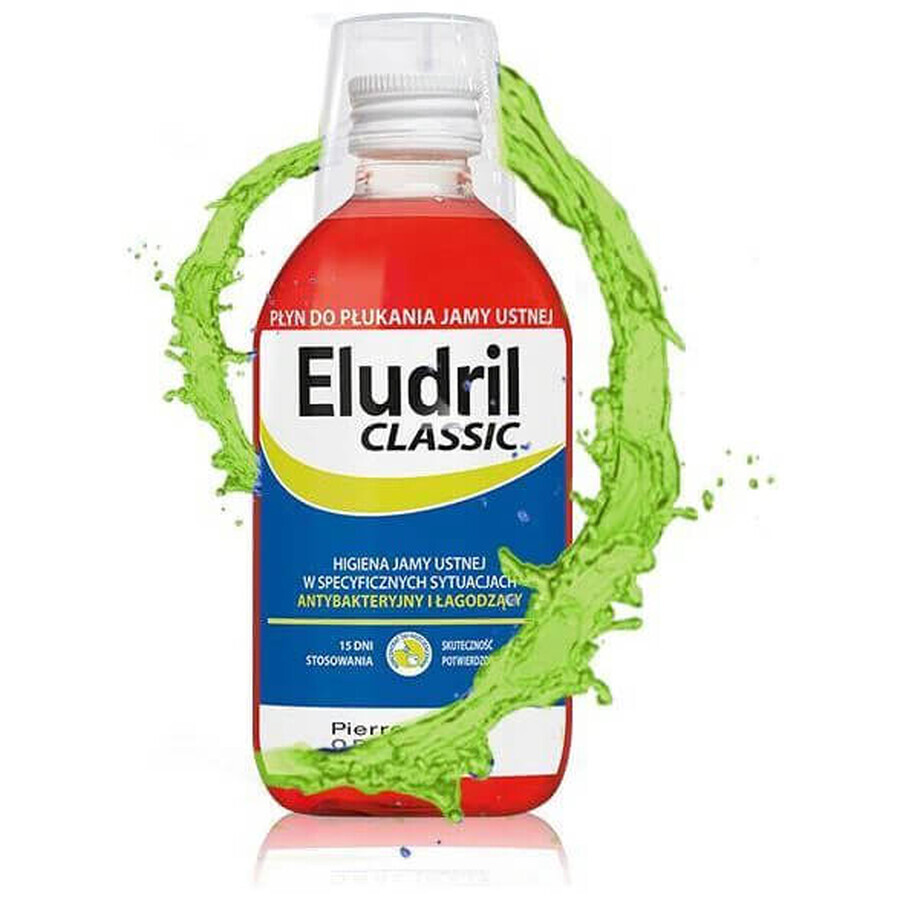 Eludril Classic, collutorio, 500 ml