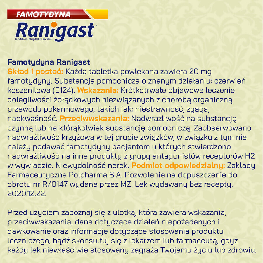 Ranigast SOS Milk, oral suspension, 200 ml
