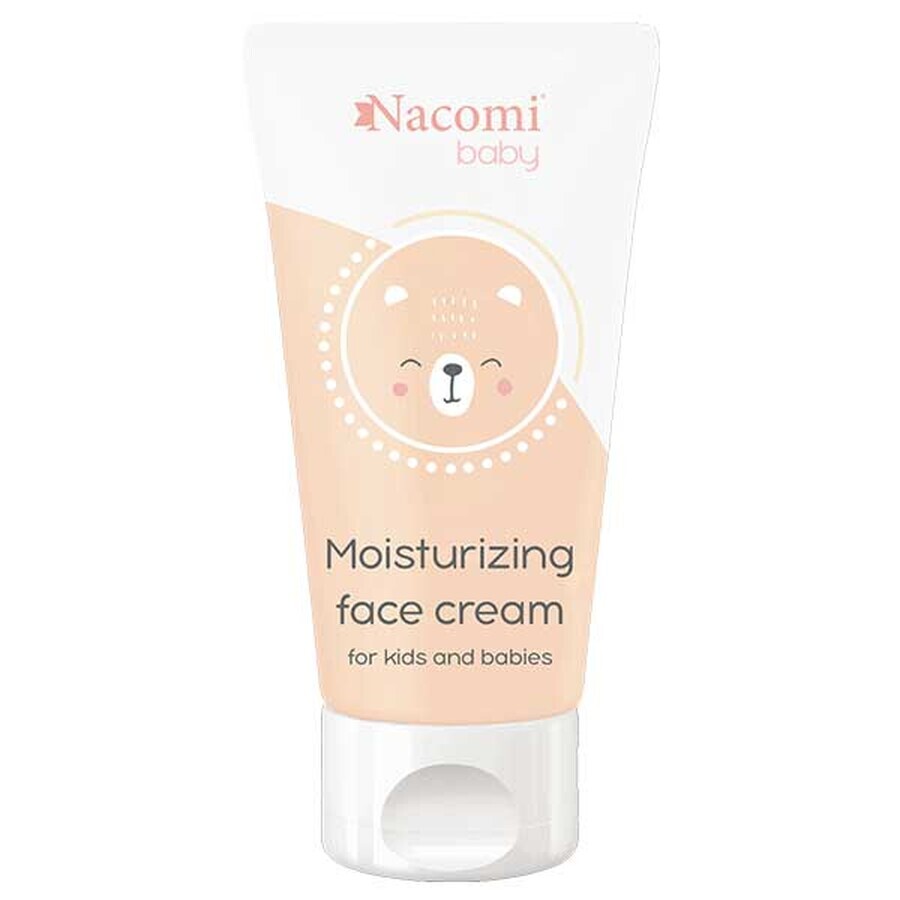 Nacomi Baby, Moisturizing face cream, for babies and children, 50 ml