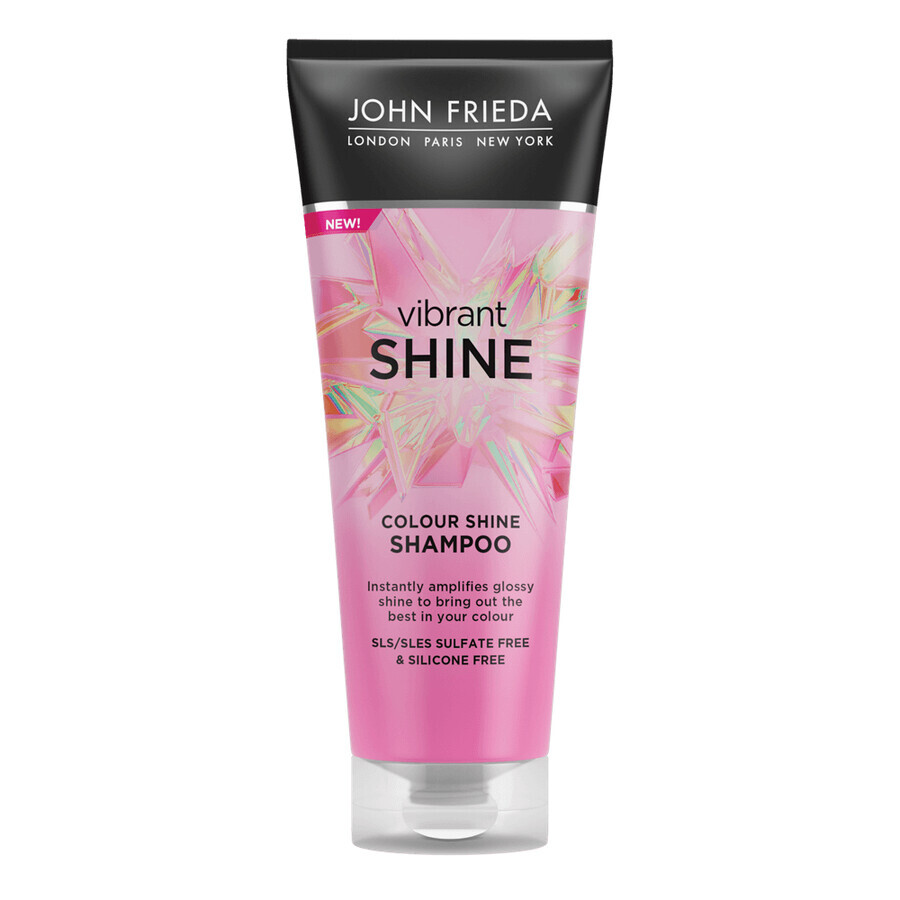 Cumpără John Frieda Vibrant Shine, șampon pentru o strălucire sporită, 250 ml John Frieda Vibrant Shine, șampon pentru o strălucire sporită, 250 ml