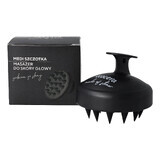 Ecocera Medi, scalp massage brush, black, 1 piece