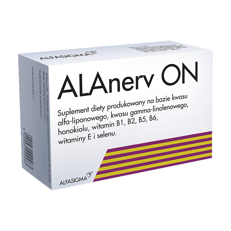 ALAnerv ON, 30 capsules