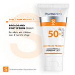 Crema Protettiva ad Ampia Protezione SPF50+ Pharmaceris S, 50ml Crema Protettiva ad Ampia Protezione SPF50+ Pharmaceris S, 50ml