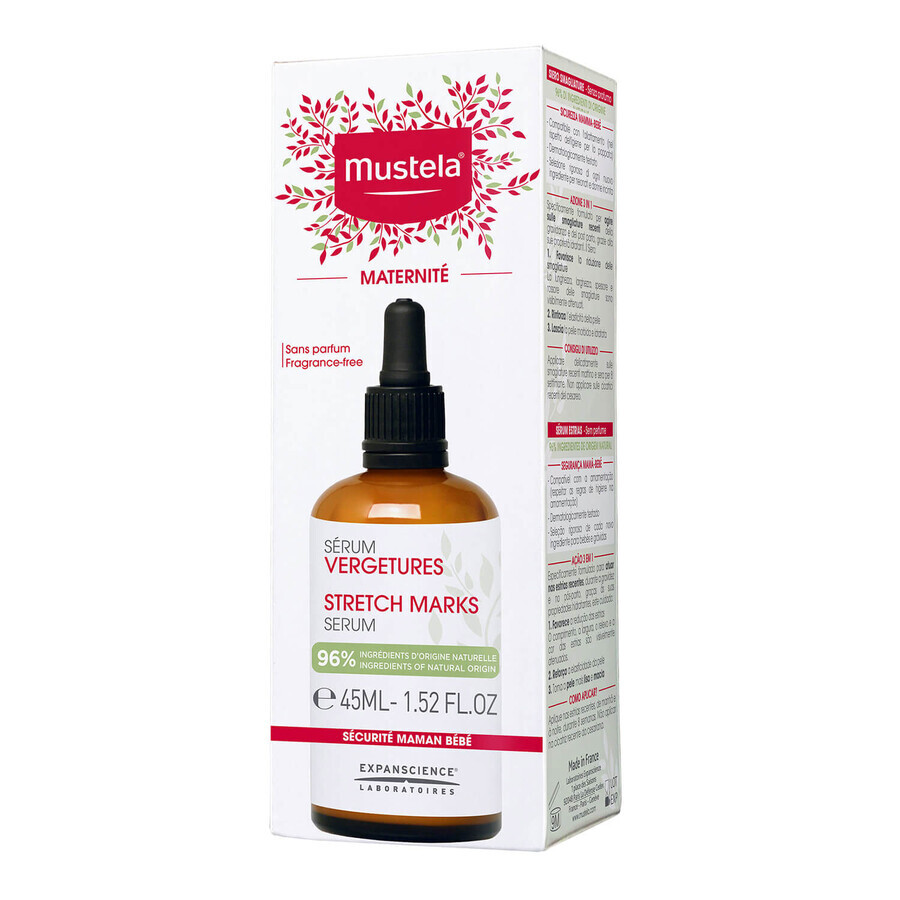 Boutique Mustela Maternite, sérum pour vergetures, 45 ml Mustela Maternite, sérum pour vergetures, 45 ml