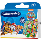Salvequick, children's plasters, waterproof, Psi Patrol, 20 pieces
