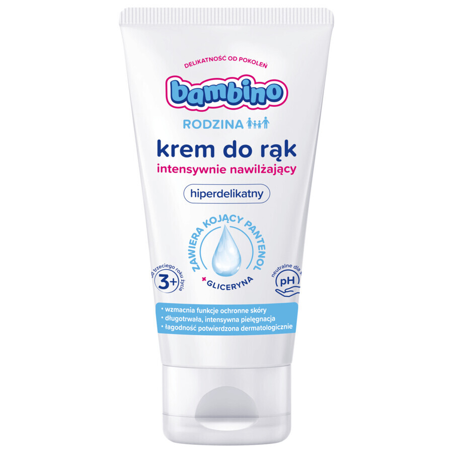 Buy Bambino Family, Hand cream with intensive hydration, from 3 years, 75 ml Bambino Family, Hand cream with intensive hydration, from 3 years, 75 ml