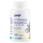 SFD Citrate de magnésium + B6 (P-5-P), 180 comprimés SFD Citrate de magnésium + B6 (P-5-P), 180 comprimés