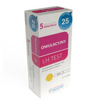 Test d'ovulation LH de laboratoire à domicile, test à domicile pour détecter les jours fertiles, bandelettes, 25 pièces Test d'ovulation LH de laboratoire à domicile, test à domicile pour détecter les jours fertiles, bandelettes, 25 pièces