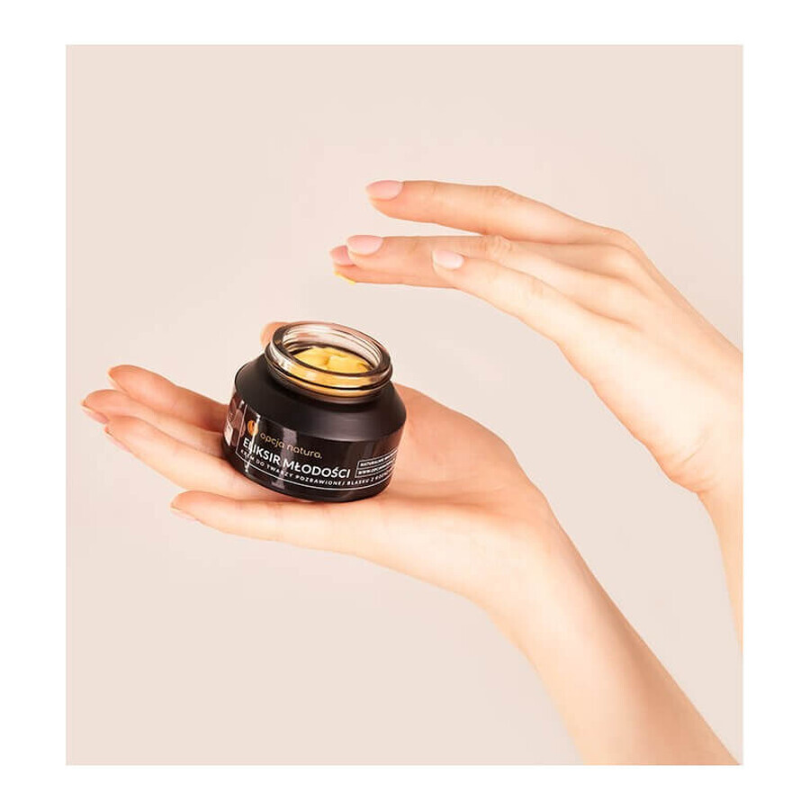 Opcja Natura Elixir de tinerețe, cremă pentru față lipsită de strălucire cu coenzima Q10, 50 ml SHORT DATE Opcja Natura Elixir de tinerețe, cremă pentru față lipsită de strălucire cu coenzima Q10, 50 ml SHORT DATE