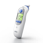 Braun ThermoScan 7+ IRT6525, termometro auricolare con precisione Age e modalità notturna Braun ThermoScan 7+ IRT6525, termometro auricolare con precisione Age e modalità notturna