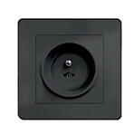 Sipo, contact protection set, socket covers, black 12 pieces Sipo, contact protection set, socket covers, black 12 pieces