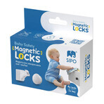 Sipo, magnetic protection for cabinets and drawers, 4 pieces Sipo, magnetic protection for cabinets and drawers, 4 pieces