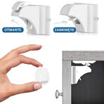 Sipo, magnetic protection for cabinets and drawers, 4 pieces Sipo, magnetic protection for cabinets and drawers, 4 pieces