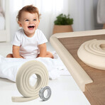 Sipo, foam tape to protect sharp edges, ecru, 2 meters Sipo, foam tape to protect sharp edges, ecru, 2 meters