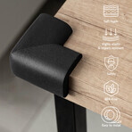Sipo, foam corners for furniture edges and corners, black, 4 pieces Sipo, foam corners for furniture edges and corners, black, 4 pieces