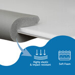 Sipo, foam corners for protecting glass furniture, 4 pieces Sipo, foam corners for protecting glass furniture, 4 pieces