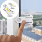 Sipo, safety device for sliding doors, 2 pieces Sipo, safety device for sliding doors, 2 pieces
