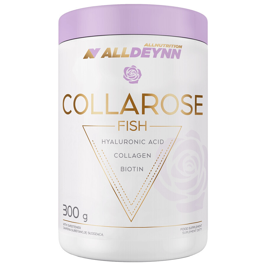 Allnutrition Alldeynn CollaRose Pește, aromă de portocale, 300 g