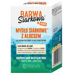 Barwa Siarkowa, Sulfuric Aloe Vera Soap, Anti-Acne Care, 100g Barwa Siarkowa, Sulfuric Aloe Vera Soap, Anti-Acne Care, 100g