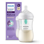 Avent Natural Response Reactive Teat Bottle with AirFree Valve Flow 3 SCY673/01 After 1 Month 260ml Avent Natural Response Reactive Teat Bottle with AirFree Valve Flow 3 SCY673/01 After 1 Month 260ml