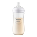 Avent Natural Response Bottle with Reactive Teat, Flow 4, SCY906/01, After 3 Months, 330ml Avent Natural Response Bottle with Reactive Teat, Flow 4, SCY906/01, After 3 Months, 330ml