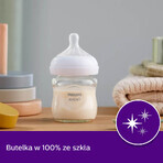 Avent Natural Response, glass bottle with reactive teat, flow 2, SCY930/01, from birth, 120ml Avent Natural Response, glass bottle with reactive teat, flow 2, SCY930/01, from birth, 120ml