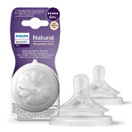 Avent Natural Response, tetină reactivă pentru biberon, debit 5, SCY965/02, după 6 luni, 2 unități Avent Natural Response, tetină reactivă pentru biberon, debit 5, SCY965/02, după 6 luni, 2 unități