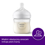 Avent Natural Response, Reactive Bottle Nipple, For Thick Foods, SCY966/02, After 6 Months, 2 Units Avent Natural Response, Reactive Bottle Nipple, For Thick Foods, SCY966/02, After 6 Months, 2 Units