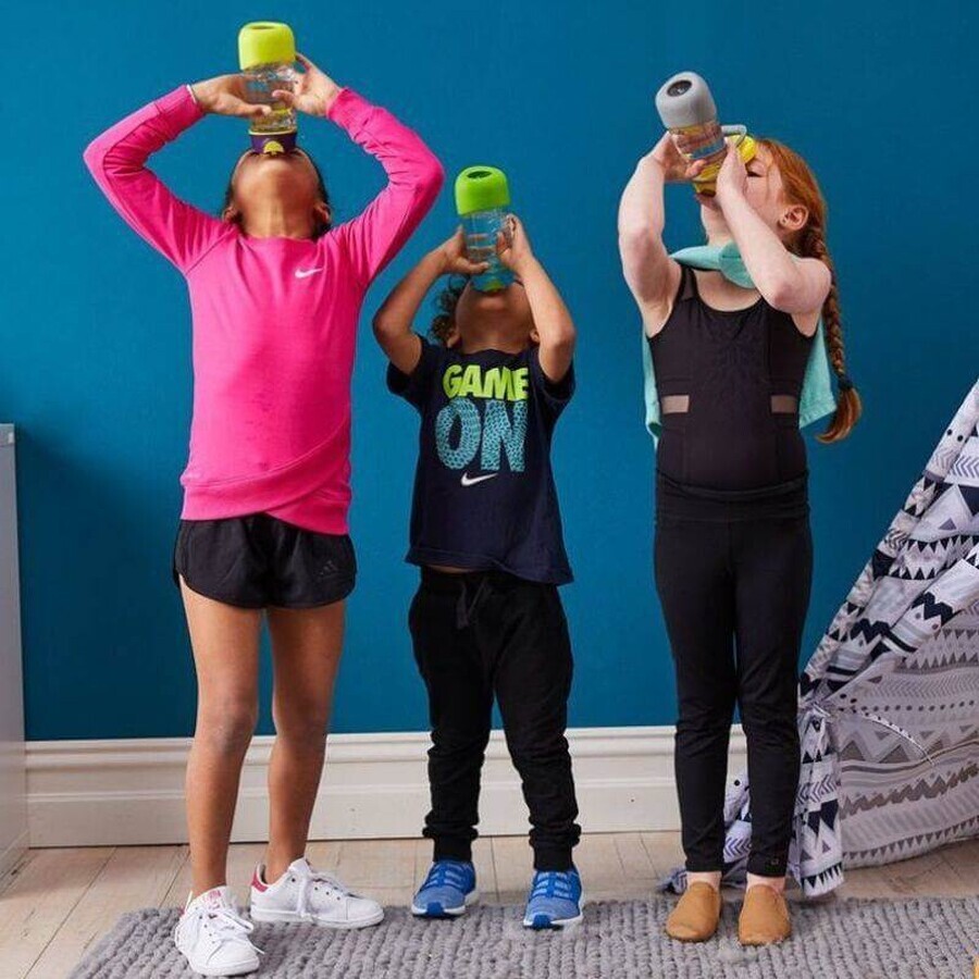 B.Box, water bottle with mouth, tritan, bottle for children, Ocean Breeze, from 9 months, 450 ml