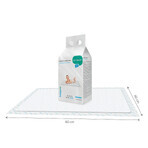 BabyOno, fasciatoi igienici, 40 x 60 cm, 20 pezzi BabyOno, fasciatoi igienici, 40 x 60 cm, 20 pezzi