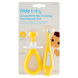 Frida Baby Grow With Me toothbrush set for babies from 6 months