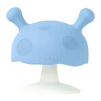 Mombella, pacifier, mushrooms, light blue, from 3 months, 1 pc Mombella, pacifier, mushrooms, light blue, from 3 months, 1 pc