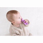 Mombella, teether, Dancing Elephant, purple, from 3 months, 1 pc