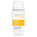 Set Bioderma Photoderm Mineral Fluide, fluido minerale protettivo, SPF 50+, 75 g + gel-crema lenitivo abbronzante, 100 ml