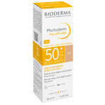 Set Bioderma Photoderm Aquafluide, protezione solare ultraleggera per pelli normali, leggera, SPF 50+, 40 ml + gel-crema lenitivo per prolungare l'abbronzatura, 100 ml