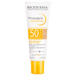 Set Bioderma Photoderm Aquafluide, protezione solare ultraleggera per pelli normali, leggera, SPF 50+, 40 ml + gel-crema lenitivo per prolungare l'abbronzatura, 100 ml