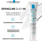 La Roche-Posay Effaclar DUO+M, moisturizing cream for acne prone skin, 40 ml La Roche-Posay Effaclar DUO+M, moisturizing cream for acne prone skin, 40 ml