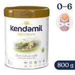 Kendamil Bio Nature 1, zuigelingenmelk, vanaf de geboorte, 800 g