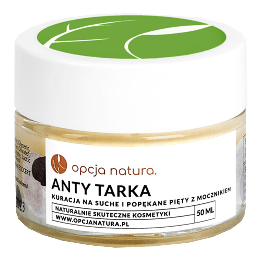 Opcja Natura Anty Tarka, tratament pentru călcâie uscate și crăpate cu uree, 50 ml
