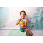 Mom's Care, educational toy, sensory pyramid, from birth, 6 elements Mom's Care, educational toy, sensory pyramid, from birth, 6 elements