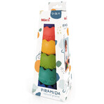 Mom's Care, educational toy, sensory pyramid, from birth, 6 elements Mom's Care, educational toy, sensory pyramid, from birth, 6 elements