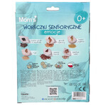 Mom's Care, sensory bags, Emotions, from birth, 6 pieces Mom's Care, sensory bags, Emotions, from birth, 6 pieces