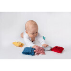 Mom's Care, sensory bags, Emotions, from birth, 6 pieces Mom's Care, sensory bags, Emotions, from birth, 6 pieces