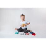 Mom's Care, sensory bags, Emotions, from birth, 6 pieces Mom's Care, sensory bags, Emotions, from birth, 6 pieces