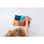 Mom's Care, sensory bags, Emotions, from birth, 6 pieces Mom's Care, sensory bags, Emotions, from birth, 6 pieces