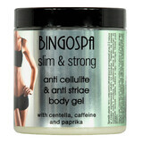 Bingospa Slim&Strong, gel anti-celulită pentru corp cu centella și cafeină, 250 g