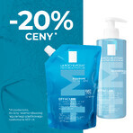 La Roche-Posay Effaclar, gel detergente per pelli grasse e sensibili, ricambio, 400 ml