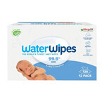 WaterWipes Bio, vochtige doekjes, water, vanaf de geboorte, 12 x 60 st. WaterWipes Bio, vochtige doekjes, water, vanaf de geboorte, 12 x 60 st.