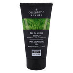 Orientana For Men, facial cleansing gel, bamboo and purple rice, 150 ml